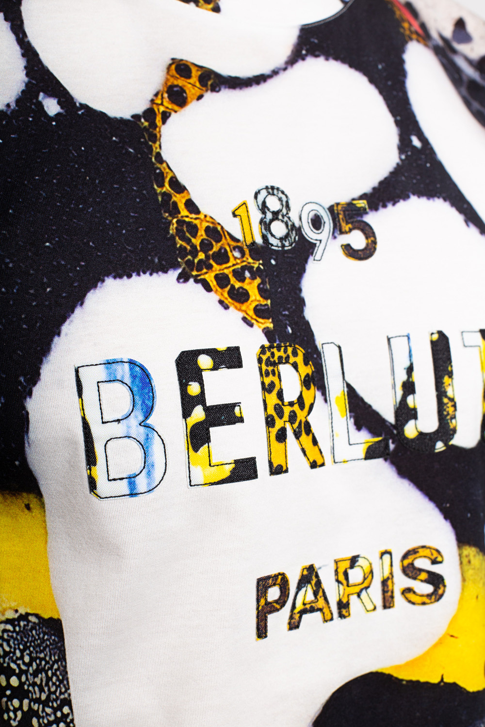 BERLUTI ベルルッティ x BRIAN ROCHEFORT ロゴT-シャツ Berluti x Brian Rochefort Berluti - logo-embroidered cotton